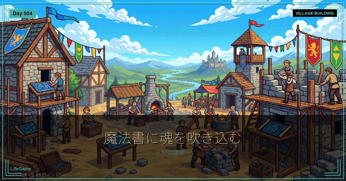 【Day 4】魔法書に魂を吹き込む