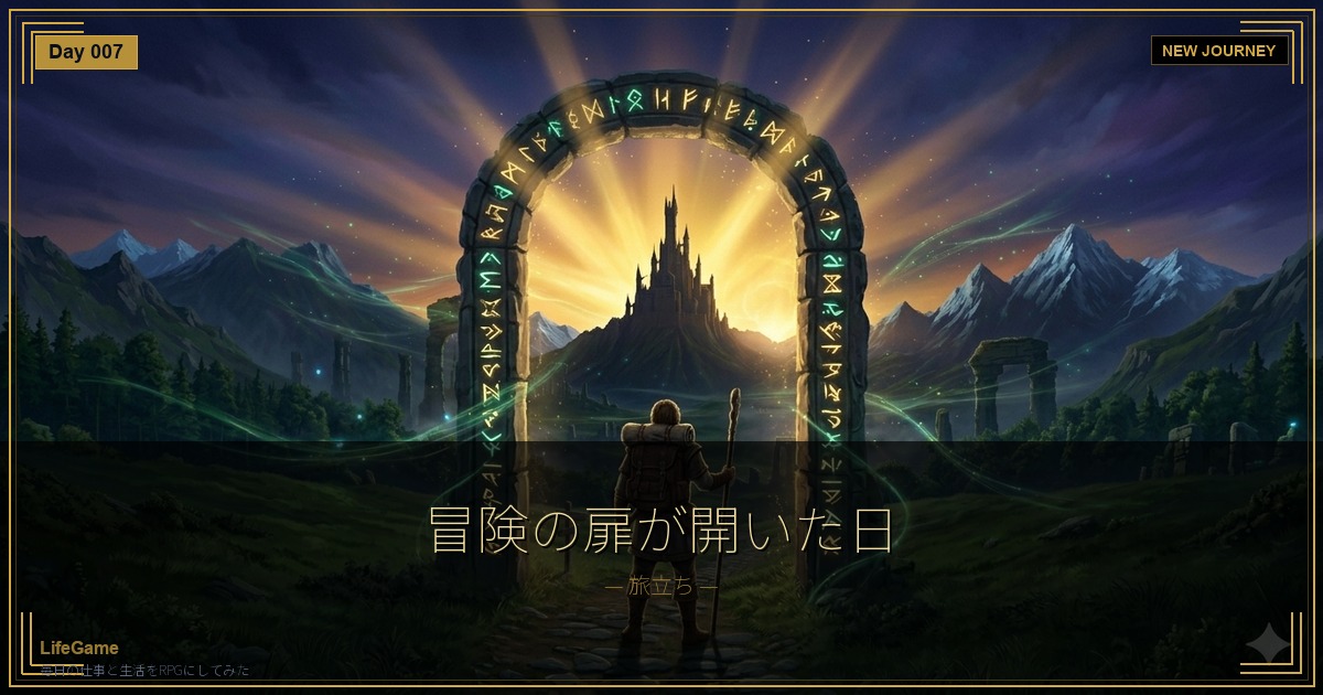 【Day 7】冒険の扉が開いた日